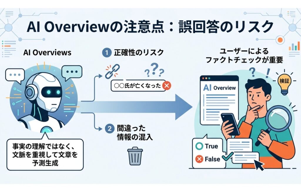 AI Overviewのデマ・誤回答を完全になくす方法はある？