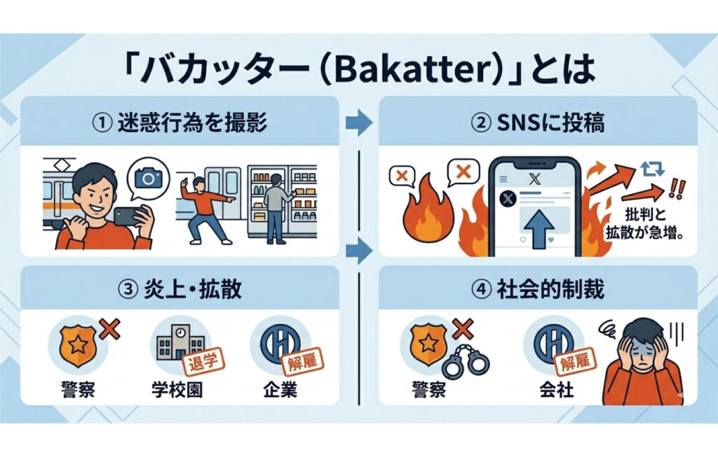 バカッターとは