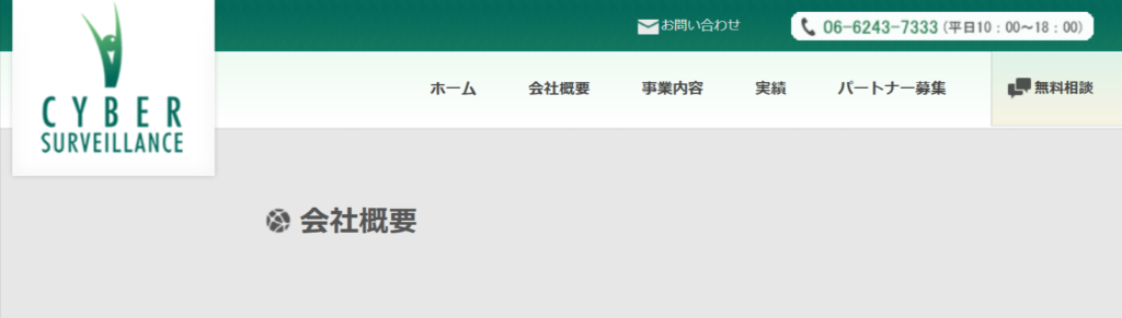 株式会社サイバー・サーベランスの基本情報